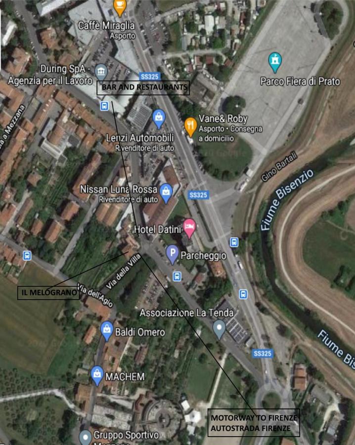 Apartament Il Melograno Prato  Zewnętrze zdjęcie